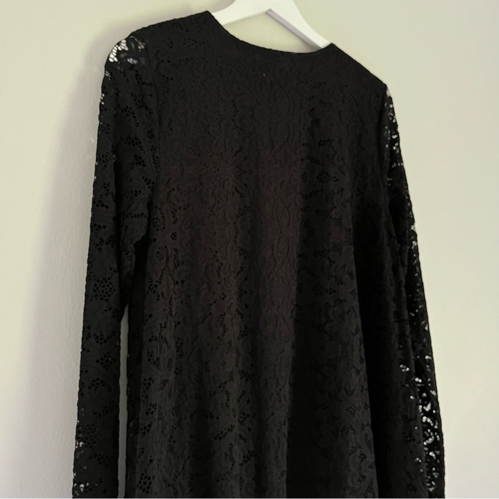 NWT Show Me Your MuMu Women’s Lace Tyler Tunic‎ Mini Dress Black Size Small - Picture 7 of 11